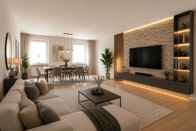 3 Zimmer Wohnung mit 85 m² in Bielefeld – Bild 1