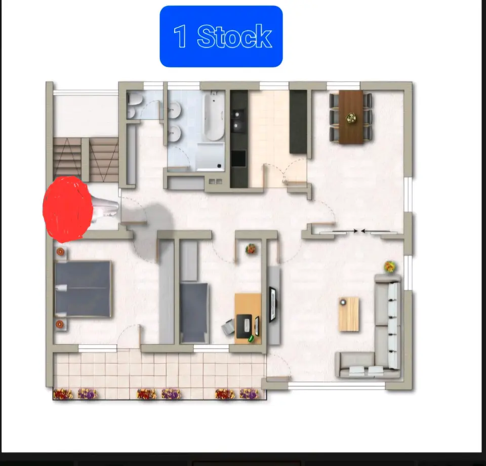 6 Zimmer Wohnung mit 125 m² in Aalen – Bild 5