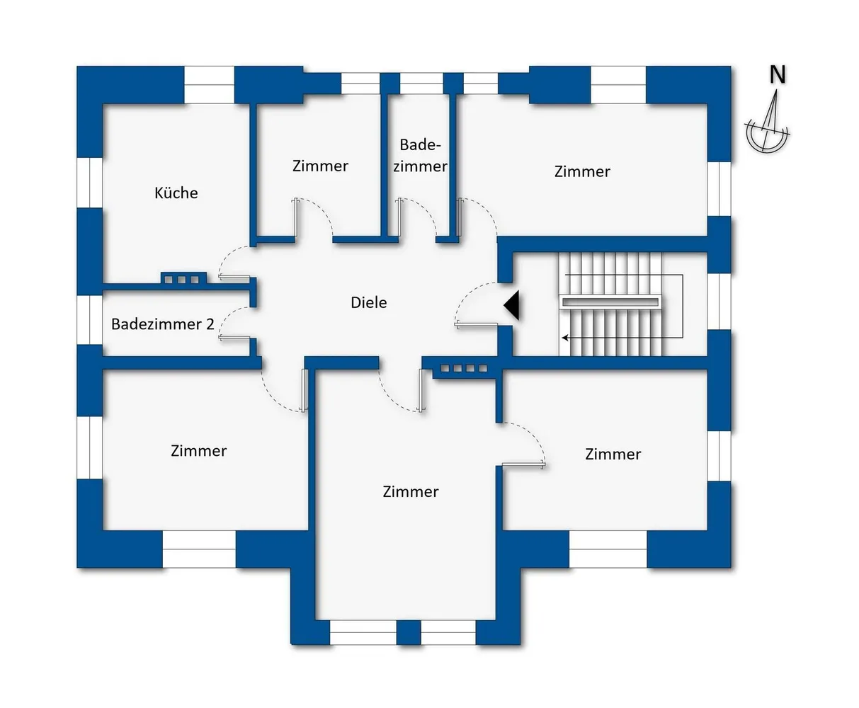 5 Zimmer Wohnung mit 120 m² in Berlin – Bild 11