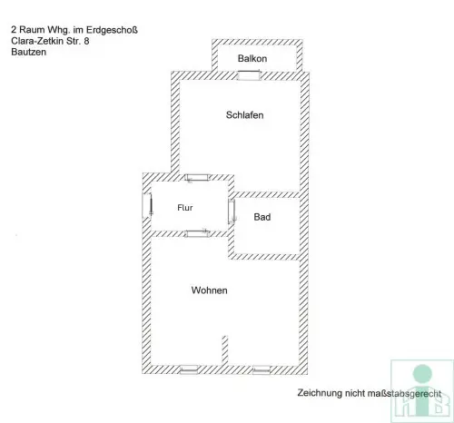 2 Zimmer Wohnung mit 59 m² in Bautzen – Bild 8