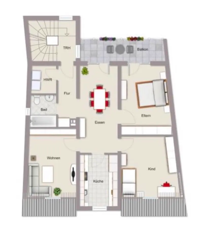 4 Zimmer Wohnung mit 120 m² in Michelstadt – Bild 8