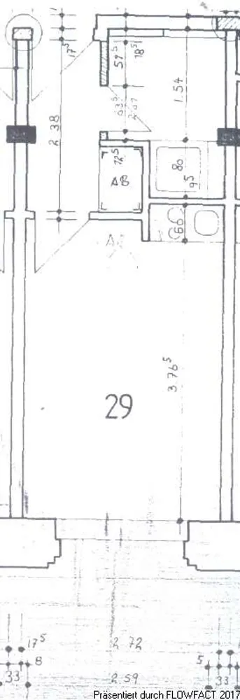 1 Zimmer Wohnung mit 17 m² in Aachen – Bild 3