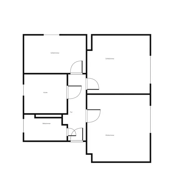 3 Zimmer Wohnung mit 61 m² in Wolfsburg – Bild 5