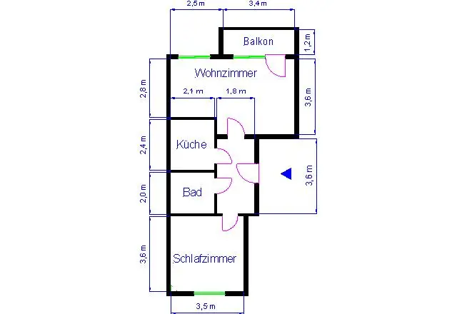 2 Zimmer Wohnung mit 49 m² in Magdeburg – Bild 5
