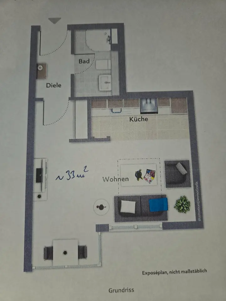 Studio mit 33 m² in Regensburg – Bild 6