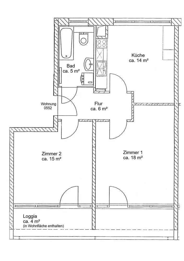 2 Zimmer Wohnung mit 62 m² in Berlin – Bild 5