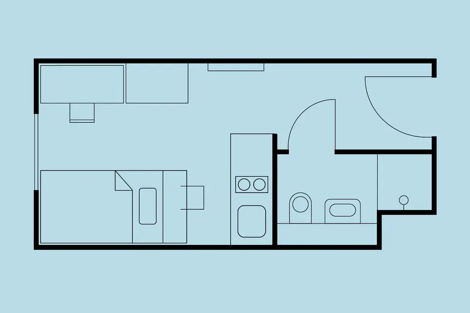 Studio mit 18 m² in München – Bild 4