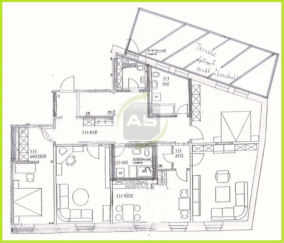4 Zimmer Wohnung mit 161 m² in Zwickau – Bild 5