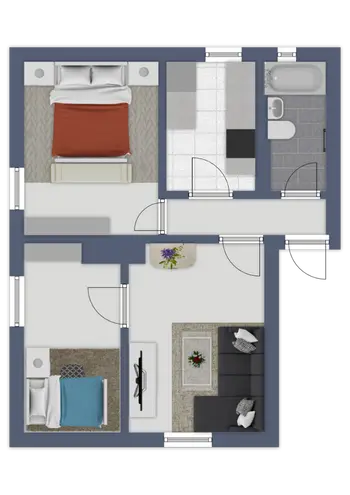 3 Zimmer Wohnung mit 53 m² in Kiel – Bild 8