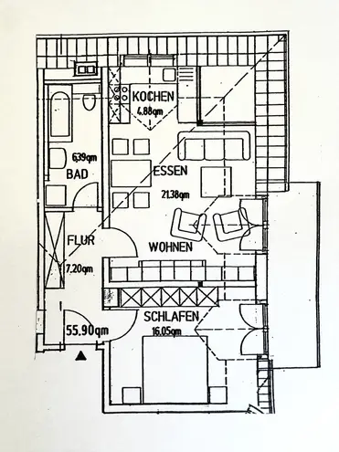 2 Zimmer Wohnung mit 56 m² in Chemnitz – Bild 8