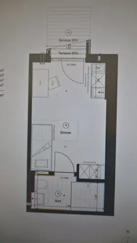 1 Zimmer Wohnung mit 20 m² in Augsburg – Bild 6