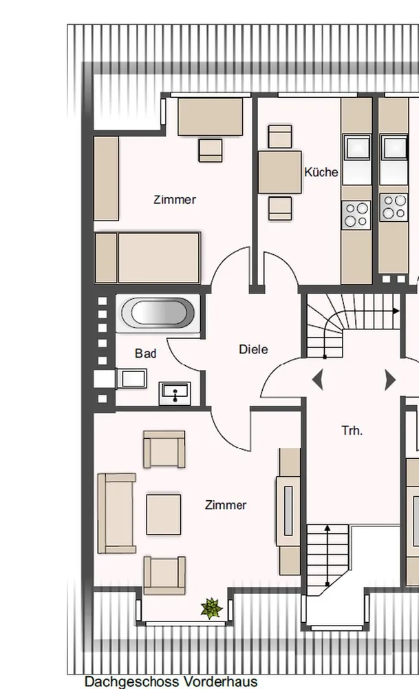 2 Zimmer Wohnung mit 51 m² in Hamm – Bild 11