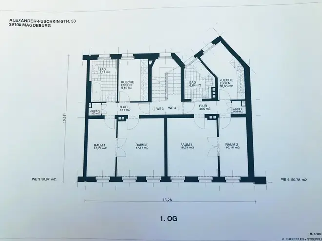 2 Zimmer Wohnung mit 52 m² in Magdeburg – Bild 11