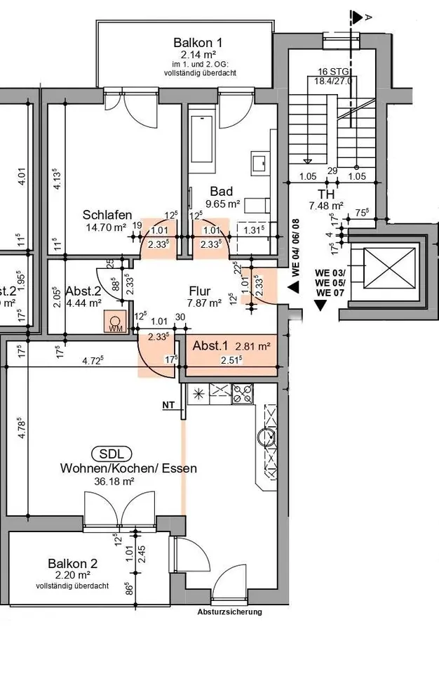 2 Zimmer Wohnung mit 80 m² in Schwerin – Bild 5