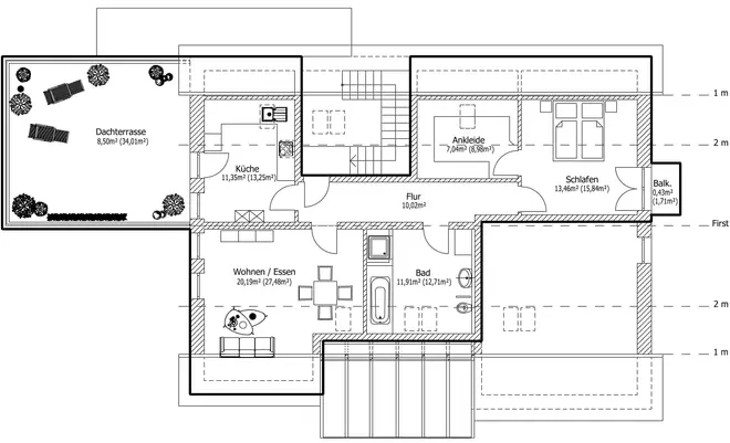 3 Zimmer Wohnung mit 83 m² in Augsburg – Bild 10
