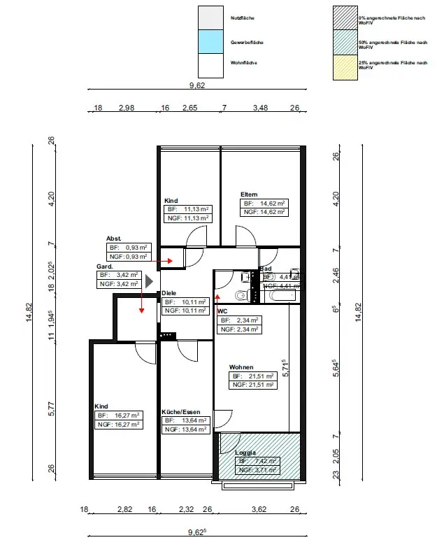 4 Zimmer Wohnung mit 102 m² in Ludwigsburg – Bild 4
