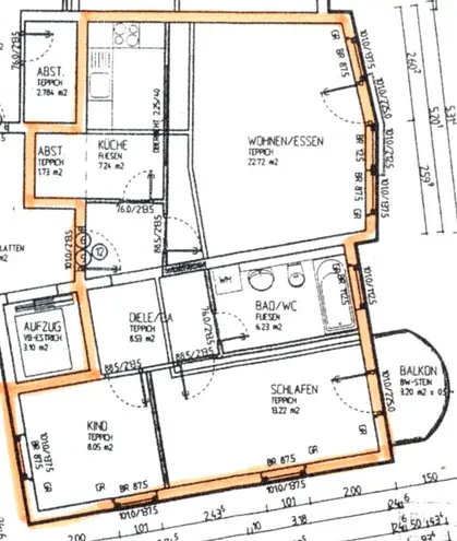 3 Zimmer Wohnung mit 69 m² in Leipzig – Bild 12