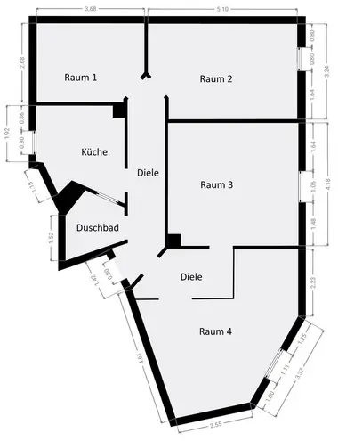 4 Zimmer Wohnung mit 78 m² in Braunschweig – Bild 6