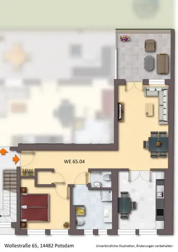2 Zimmer Wohnung mit 77 m² in Potsdam – Bild 11