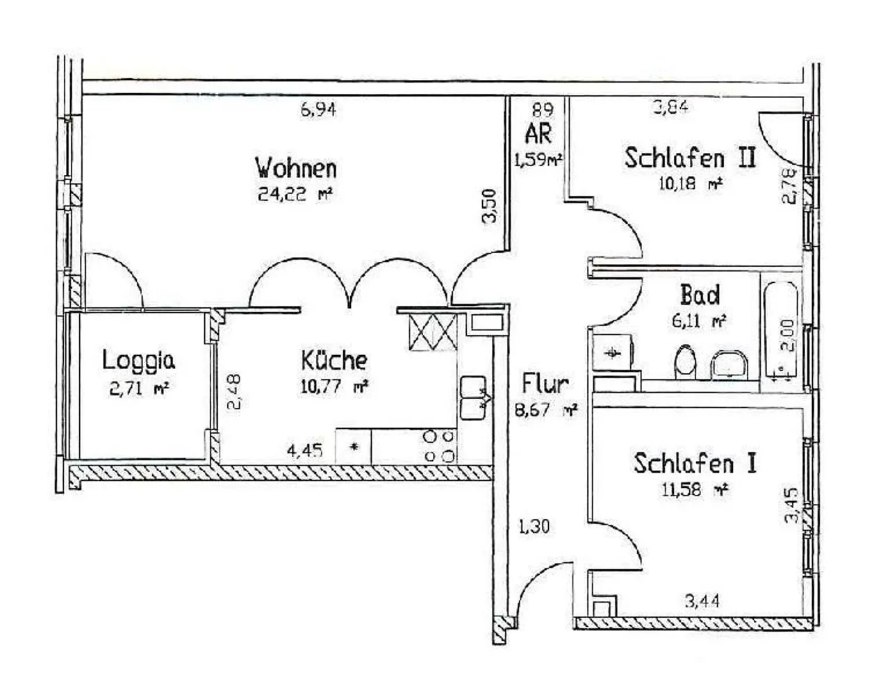 3 Zimmer Wohnung mit 76 m² in Berlin – Bild 9