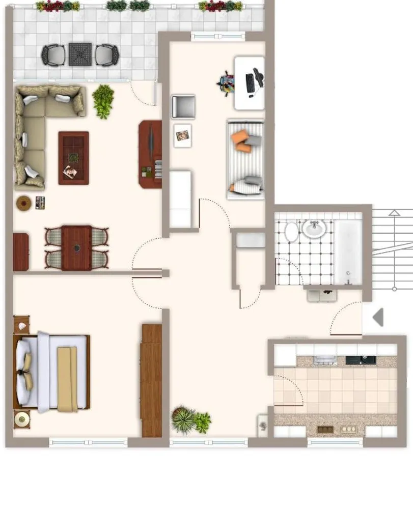 3 Zimmer Wohnung mit 76 m² in Mönchengladbach – Bild 2