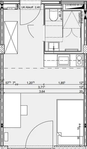 1 Zimmer Wohnung mit 223 m² in Hannover – Bild 12