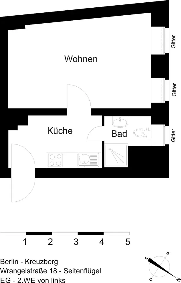 Studio mit 30 m² in Berlin – Bild 7