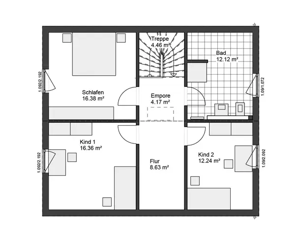 4 Zimmer Haus mit 149 m² in Minden – Bild 3
