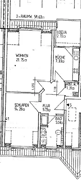 2 Zimmer Wohnung mit 59 m² in Oldenburg – Bild 9