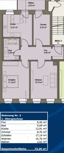1 Zimmer Wohnung mit 16 m² in Leipzig – Bild 11