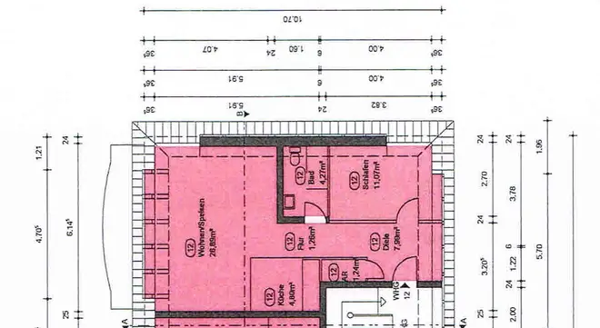 2 Zimmer Wohnung mit 55 m² in Frankfurt am Main – Bild 5