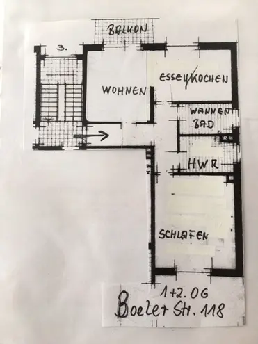 2 Zimmer Wohnung mit 64 m² in Hagen – Bild 2
