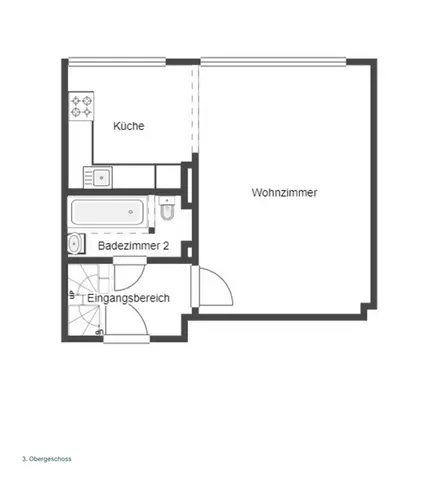 3 Zimmer Wohnung mit 61 m² in Wuppertal – Bild 11