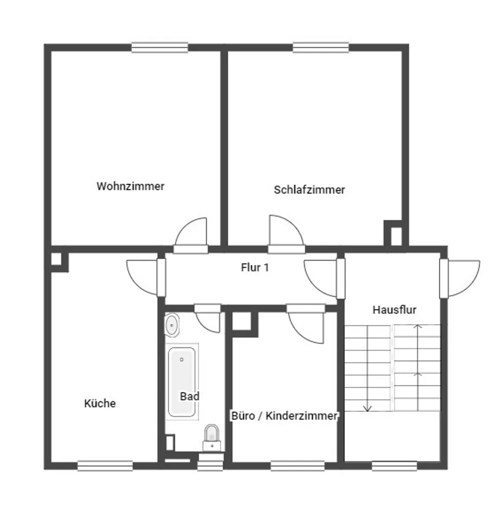 3 Zimmer Wohnung mit 71 m² in Kaiserslautern – Bild 4
