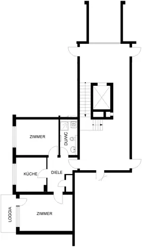 2 Zimmer Wohnung mit 62 m² in Hagen – Bild 2