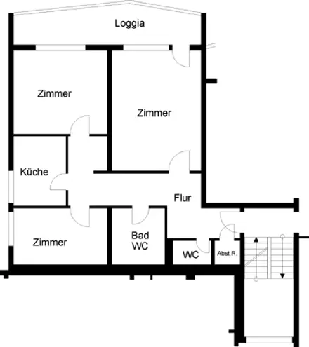 3 Zimmer Wohnung mit 87 m² in Wuppertal – Bild 2