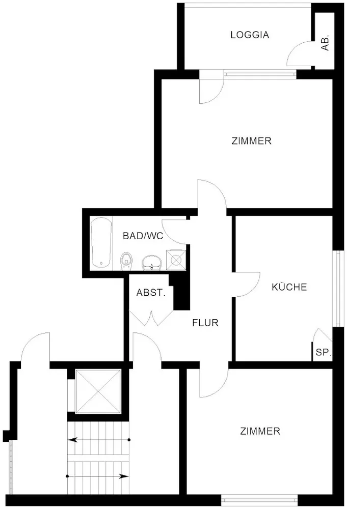 2 Zimmer Wohnung mit 68 m² in Herne – Bild 11