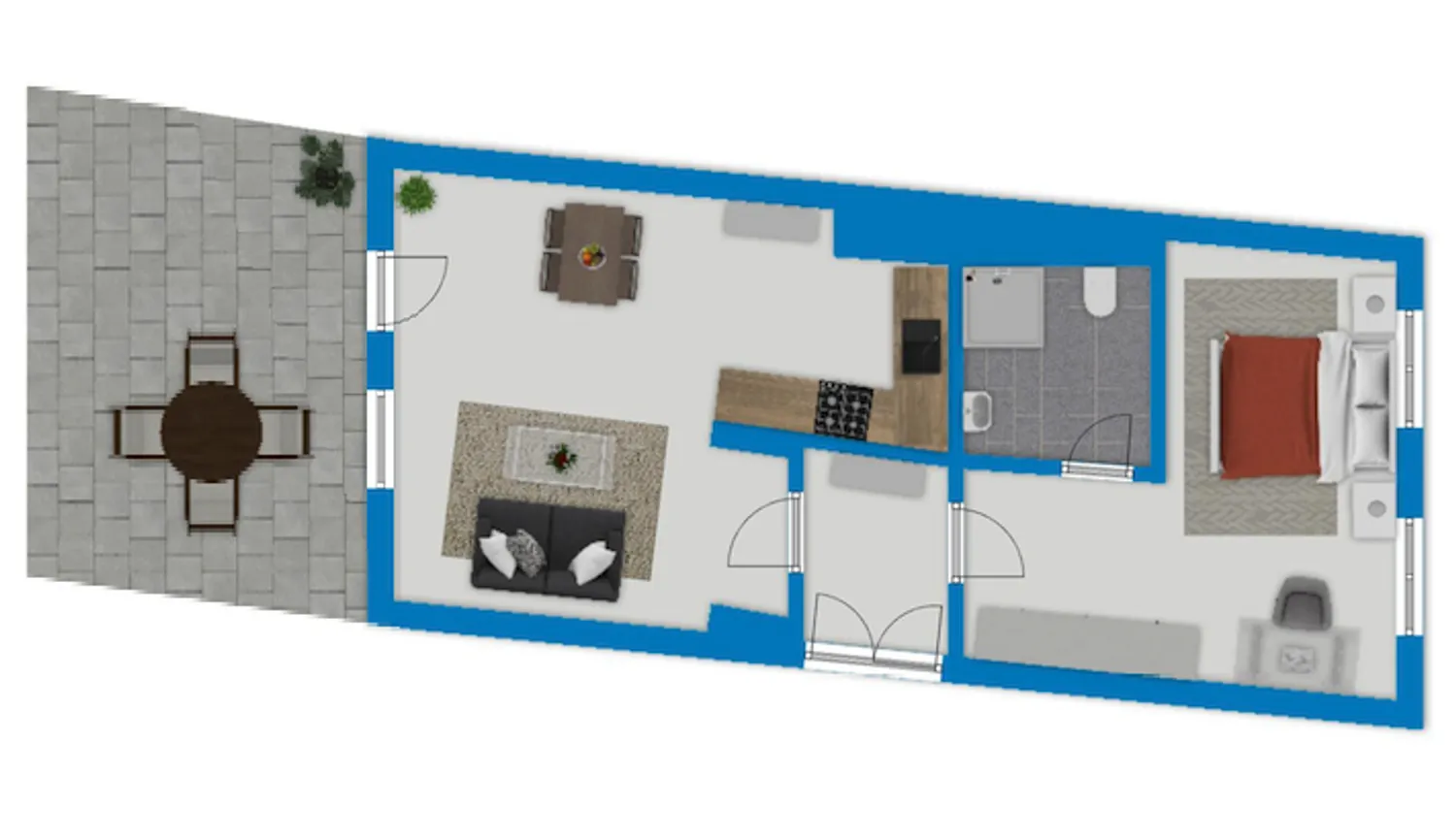 2 Zimmer Wohnung mit 47 m² in Merseburg – Bild 11