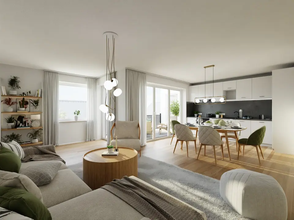 4 Zimmer Wohnung mit 90 m² in Norderstedt – Bild 1