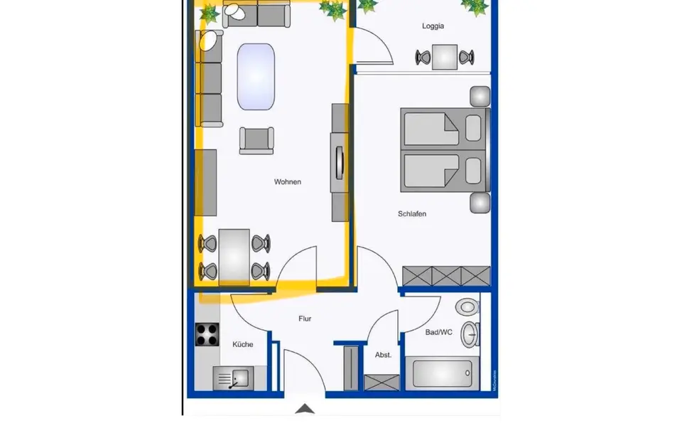 Studio mit 19 m² in Tübingen – Bild 3