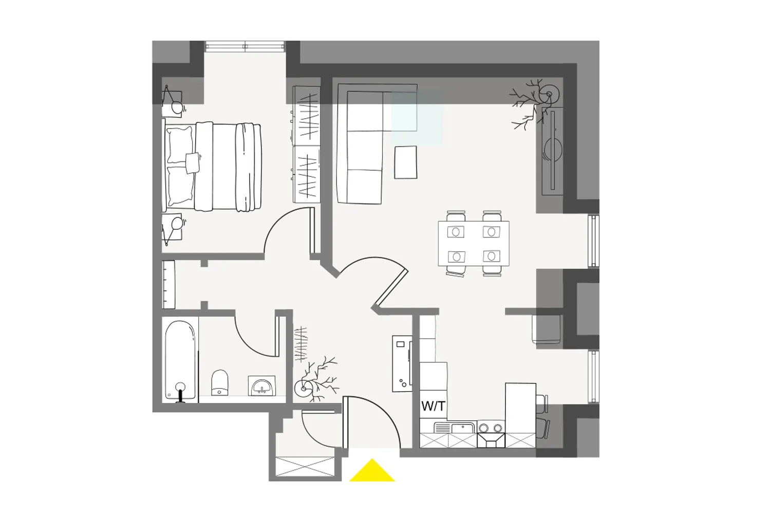 2 Zimmer Wohnung mit 62 m² in Aschaffenburg – Bild 8