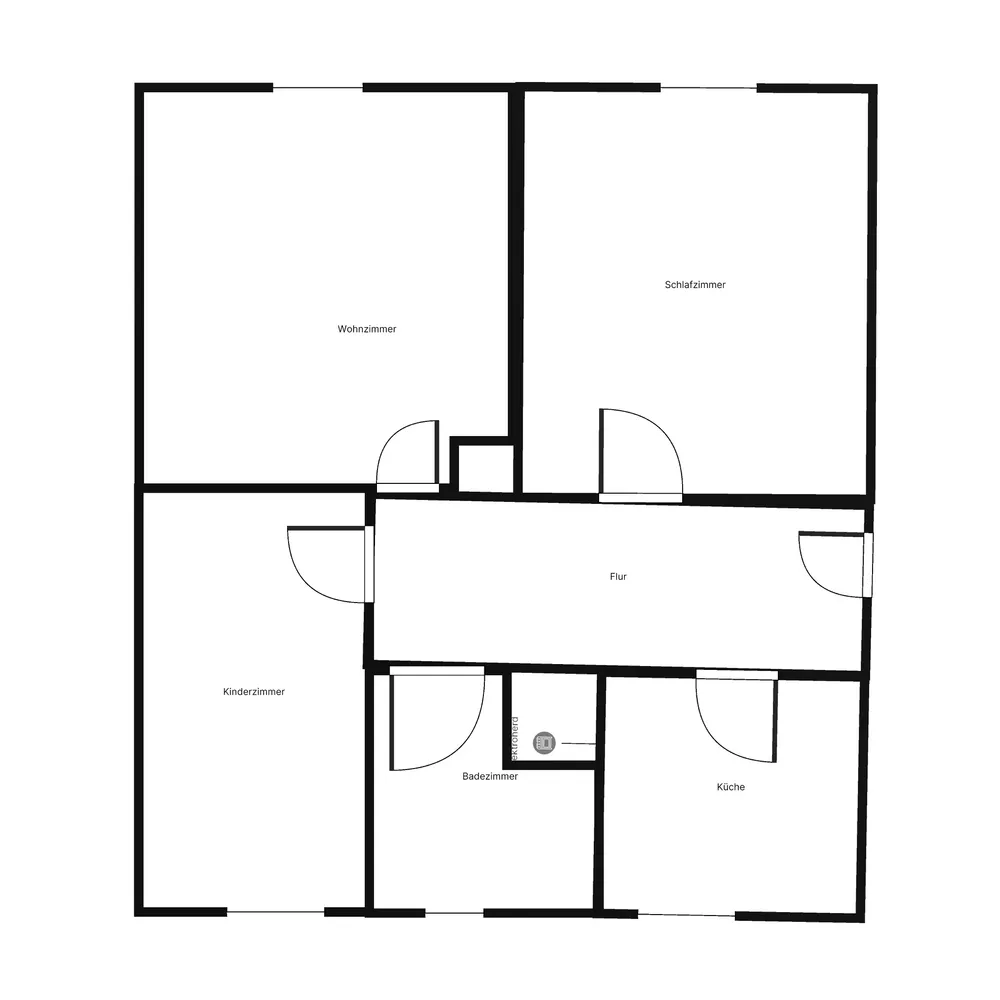 3 Zimmer Wohnung mit 54 m² in Friedrichshafen – Bild 2