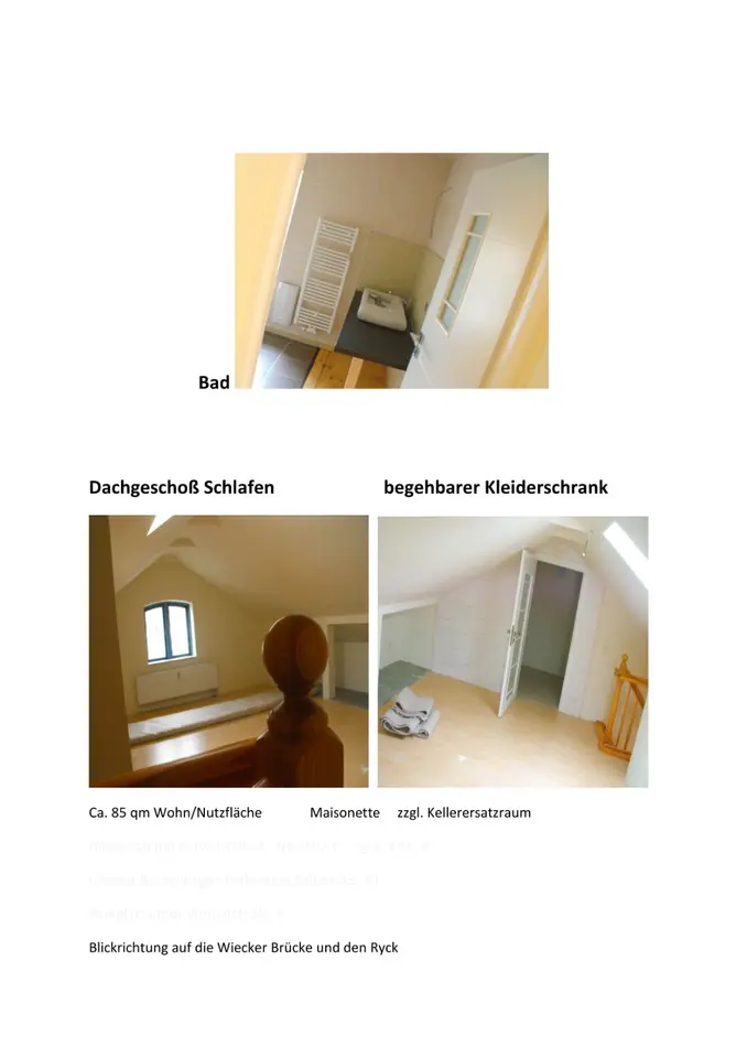 2 Zimmer Wohnung mit 80 m² in Greifswald – Bild 1