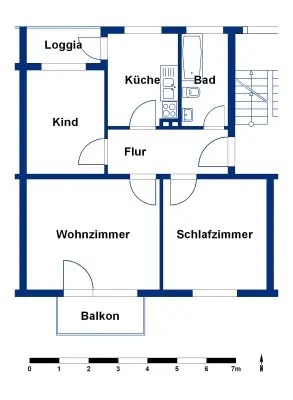3 Zimmer Wohnung mit 59 m² in Wolfsburg – Bild 3