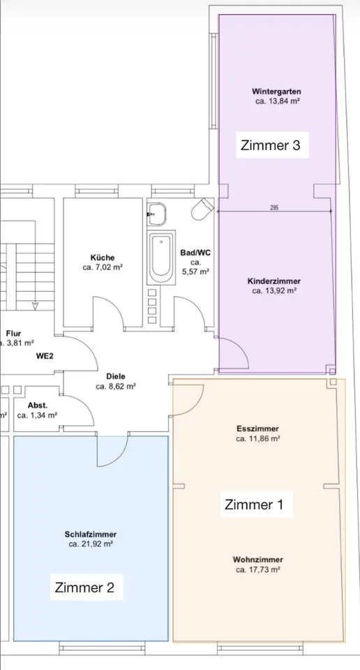 Studio mit 30 m² in Osnabrück – Bild 9