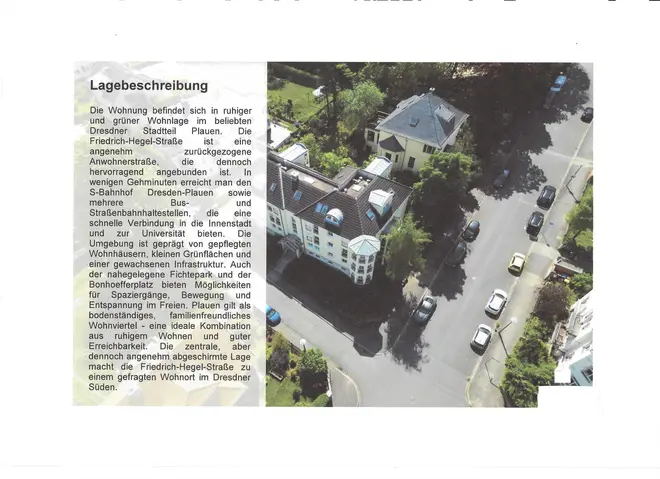 2 Zimmer Wohnung mit 68 m² in Dresden – Bild 1