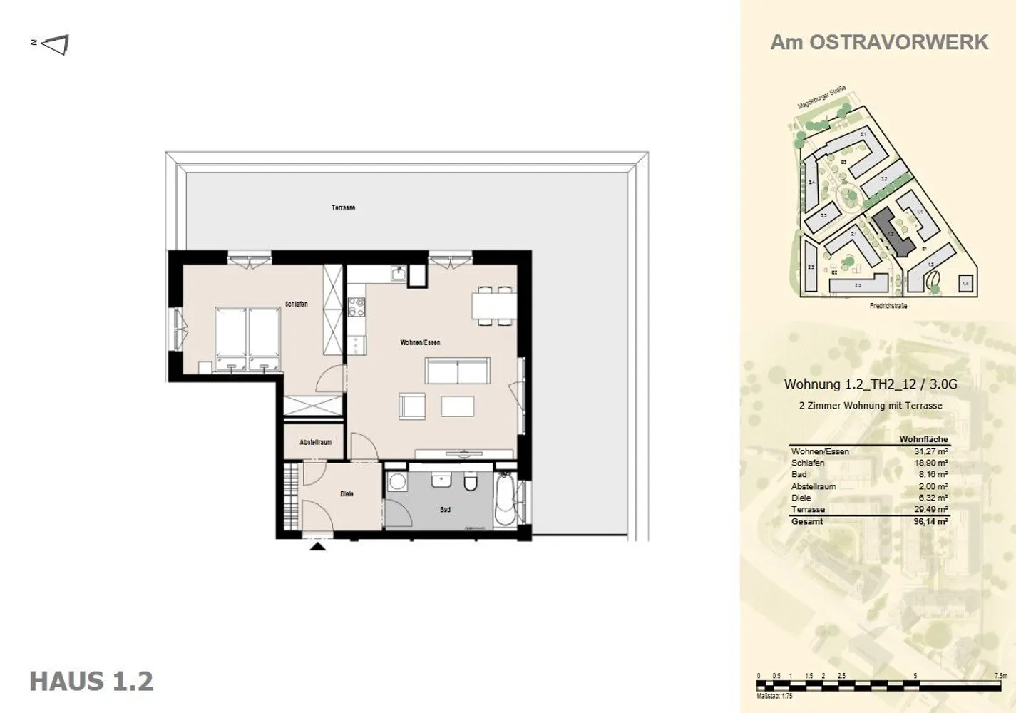 2 Zimmer Wohnung mit 96 m² in Dresden – Bild 9
