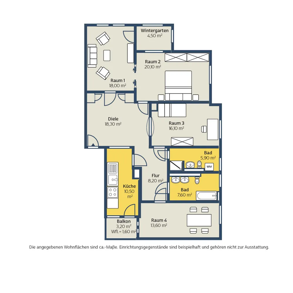 4 Zimmer Wohnung mit 127 m² in Leipzig – Bild 10
