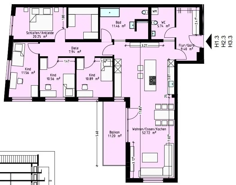 5 Zimmer Wohnung mit 144 m² in Gera – Bild 5