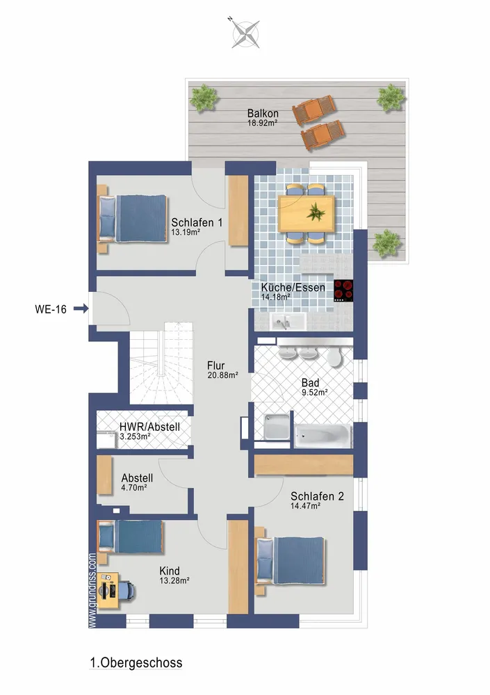 5 Zimmer Wohnung mit 171 m² in Stralsund – Bild 6
